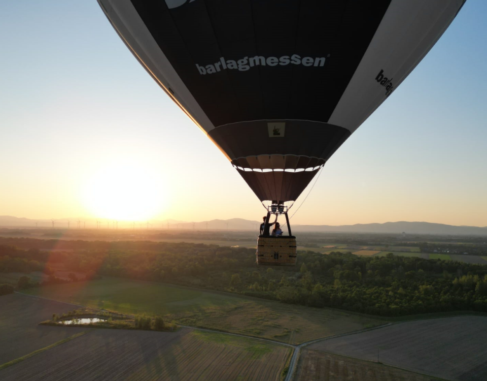 Ballonfahrt mit Moderatorin Conny Winiwarter