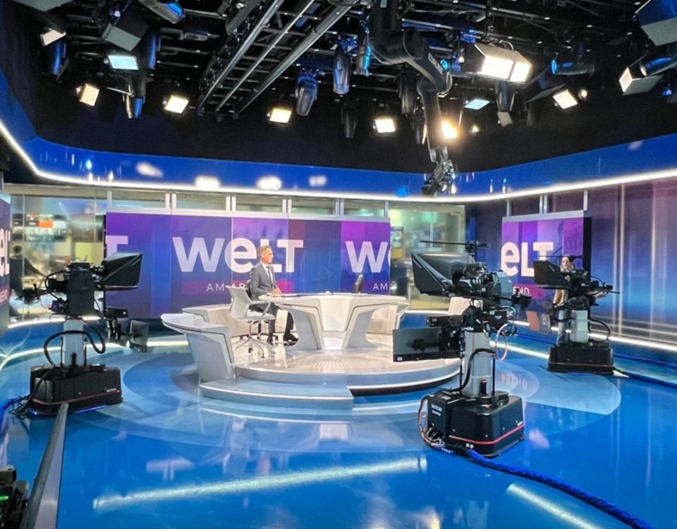 TV-Studio von "Die Welt" in Berlin